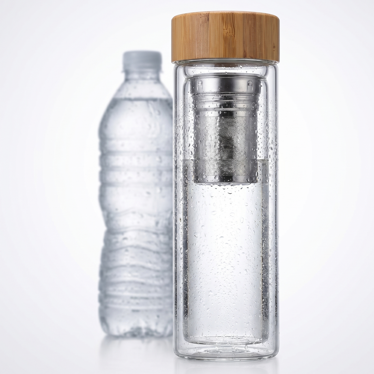 Why Double-Wall Glass Beats Plastic for Your Daily Hydration