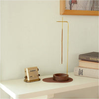 Relaxation & Recovery Bundle — includes Inverted Incense Holder — Wooden Burner with Ash Catcher