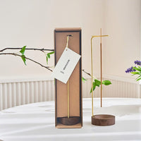 Eco-friendly wooden incense burner for meditation and relaxation