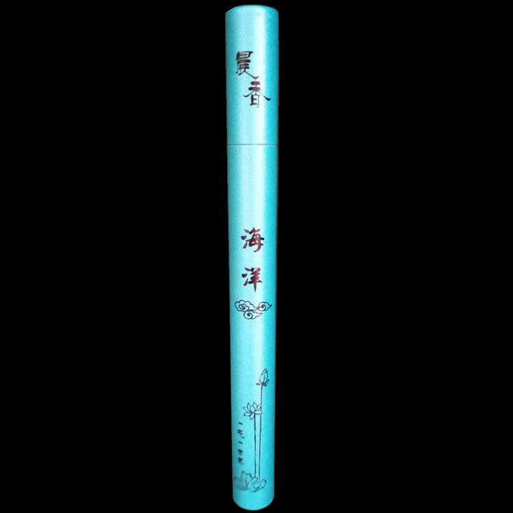 Meditation incense sticks in elegant cylindrical tube