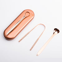 Ayurvedic copper tongue cleaner - removes bacteria and toxins