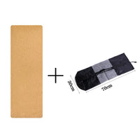 Natural rubber bottom of EcoFlow yoga mat