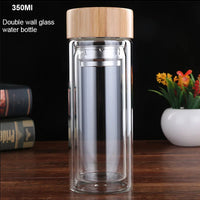 Glass water bottle protective silicone sleeve